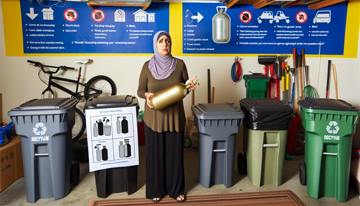 Common mistakes in recycling helium tanks, proper disposal methods, helium tank recycling errors, eco-friendly practices.