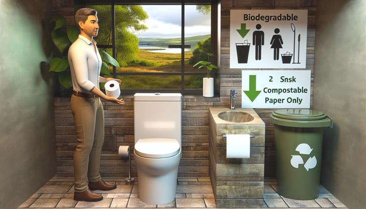 Toilet paper disposal methods for eco-friendly waste management.